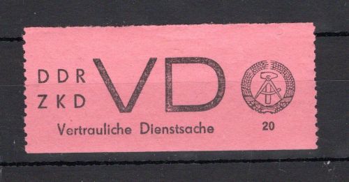 DDR ZKD VD MiNr. 2 postfrisch Fotobefund Paul