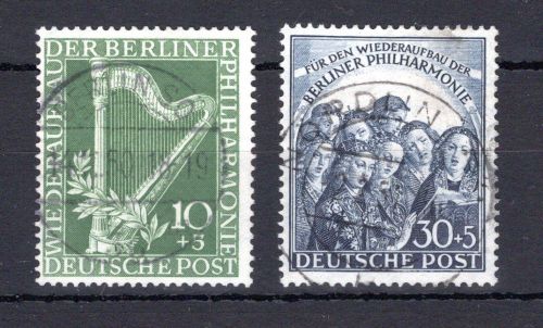 Berlin MiNr. 72-73 Vollstempel