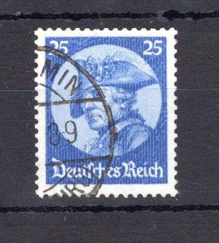 Deutsches Reich MiNr. 481 gestempelt Kaiser Friedrich, geprüft Peschl