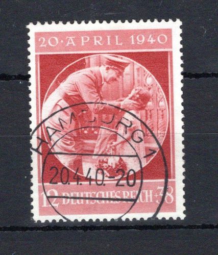 Deutsches Reich MiNr. 744 Vollstempel Adolf Hitler