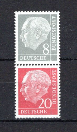 Bund Zusammendruck MiNr. S 49 Y II postfrisch geprüft Schlegel