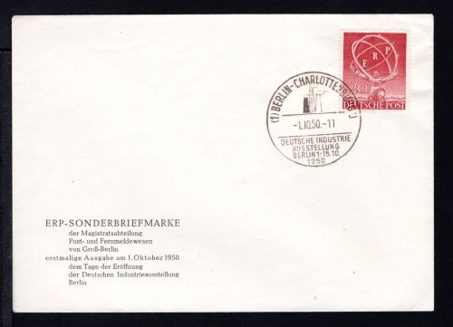 Berlin MiNr. 71 Ersttagsbriefe/ FDC