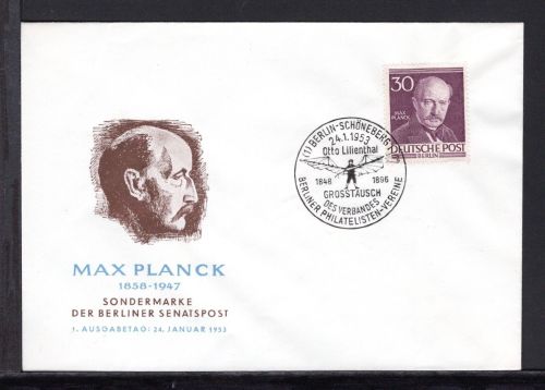 Berlin MiNr. 99 Ersttagsbriefe/ FDC Männer der Geschichte