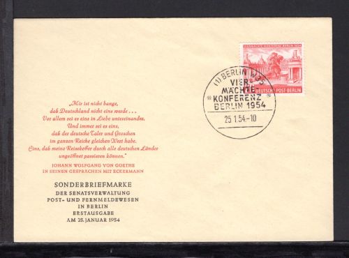 Berlin MiNr. 116 Ersttagsbriefe/ FDC