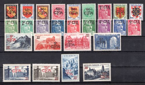 Reunion MiNr. 331-356 postfrisch