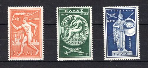 Griechenland MiNr. 615-617 postfrisch NATO