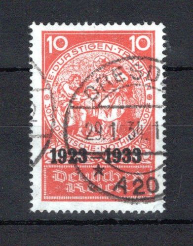 Deutsches Reich MiNr. 509 gestempelt Deutsche Nothilfe, geprüft Schlegel