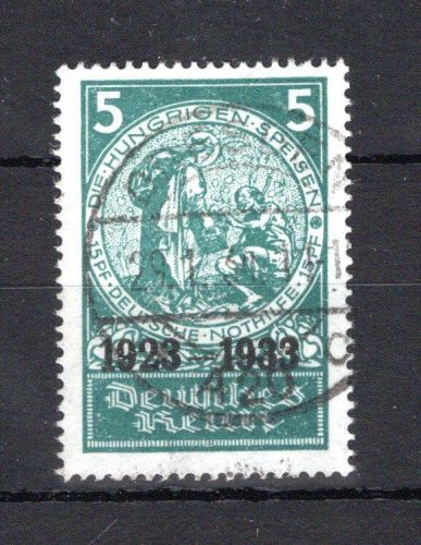 Deutsches Reich MiNr. 508 gestempelt Deutsche Nothilfe, geprüft Schlegel