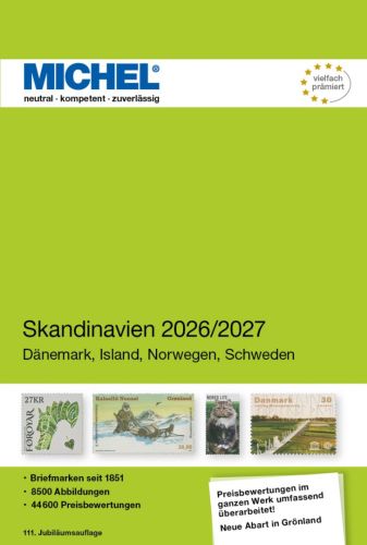 Michel Katalog Skandinavien 2026/2027 (E 10) 6085-1 Neu