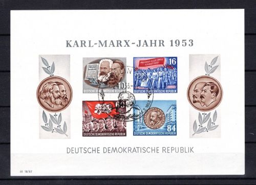 DDR MiNr. Block 9 B Y I Ersttagssonderstempel geprüft König