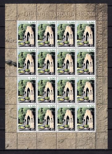 Liechtenstein Kleinbogen MiNr. 2137 postfrisch Heilige