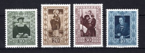 Liechtenstein MiNr. 311-314 postfrisch Kunst