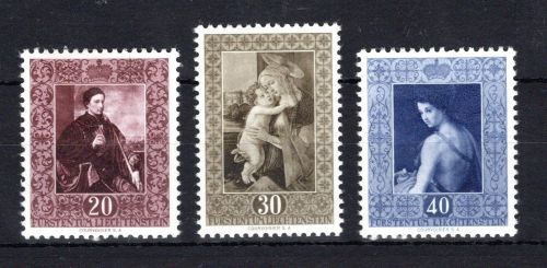 Liechtenstein MiNr. 306-308 postfrisch Kunst