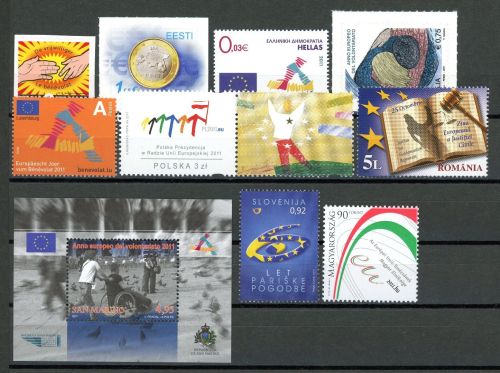 CEPT Mitläufer Jahrgang 2011 postfrisch