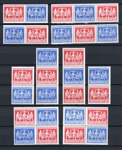 Gemeinschaftsausgaben MiNr. 969-970 Zusammendruckset postfrisch Messe