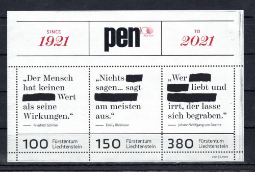 Liechtenstein MiNr. Block 39 postfrisch