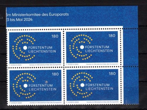 Liechtenstein MiNr. 2106 postfrisch 4er Blöcke