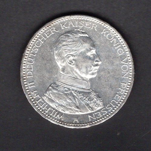 Preussen 1914 5 Mark Wilhelm II.