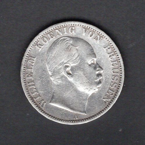 Preussen 1867 1 Vereinstaler Wilhelm I.