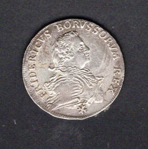 Preussen 1751 A 1/6 Taler Friedrich II.
