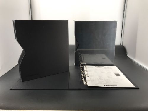Leuchtturm Optima Pur Ringbinder/ Kassette Schwarz 2 Stück (UVP 65,98€) Neu