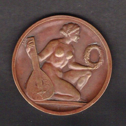Ausstellung München 1910 Bronze Medaille "Muhammedanische Meisterwerke"