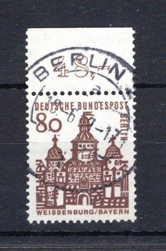 Berlin MiNr. 249 Oberrand Vollstempel ungefaltet, geprüft Schlegel