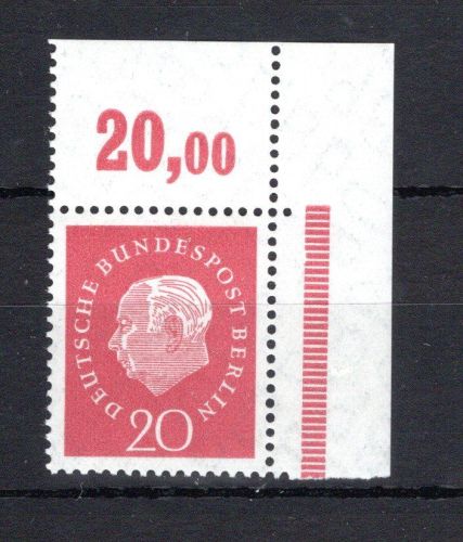 Berlin MiNr. 184 Eckrand P OR postfrisch ungefaltet