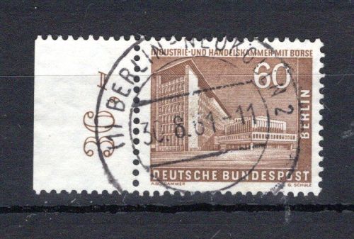 Berlin MiNr. 151 Bogenrand Vollstempel ungefaltet