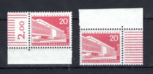Berlin MiNr. 146 v + w W SR postfrisch ungefaltet