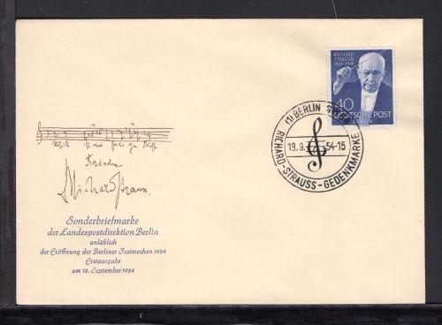 Berlin MiNr. 124 Ersttagsbriefe/ FDC