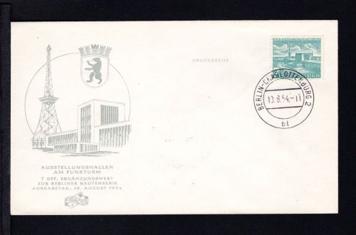 Berlin MiNr. 121 Ersttagsbriefe/ FDC