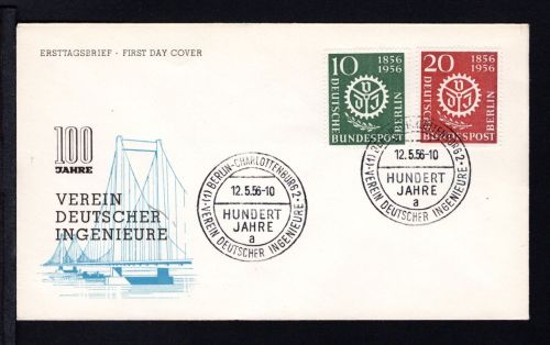 Berlin MiNr. 138-139 Ersttagsbriefe/ FDC VdI