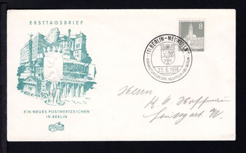 Berlin MiNr. 143 Ersttagsbriefe/ FDC Berliner Stadtbilder