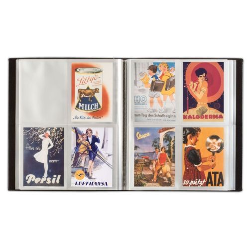 Leuchtturm Postkarten-Album Schwarz für 400 Postkarten 345088 Neuware ohne OVP