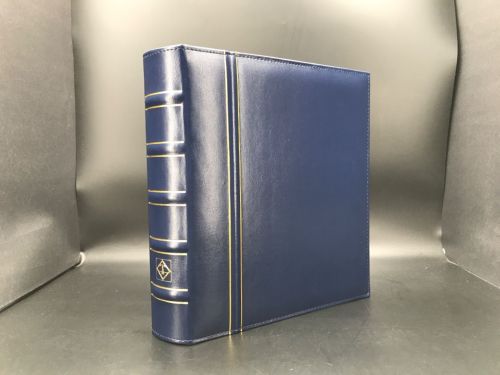 Leuchtturm Optima Classic Ringbinder Blau neuwertig
