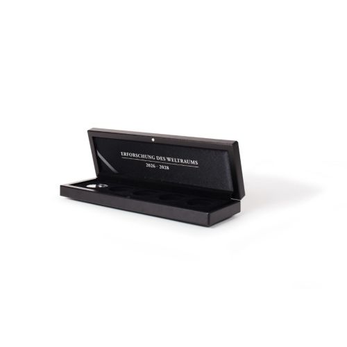 Leuchtturm Münzetui VOLTERRA für 5 dt. 5-Euro-Münzen „Weltraum“ 100106 Neu