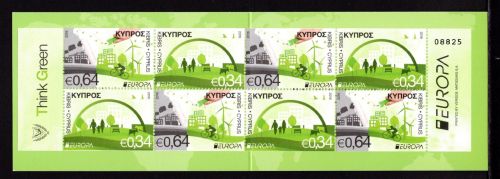 Zypern MiNr. MH 22 postfrisch Cept 2016