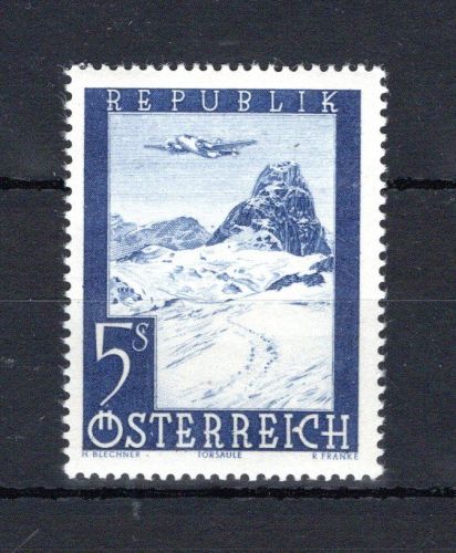 Österreich MiNr. 827 II postfrisch Plattenfehler