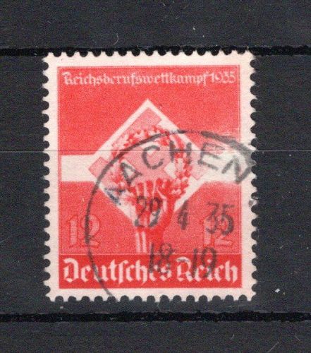 Deutsches Reich MiNr. 572 y gestempelt geprüft Schlegel