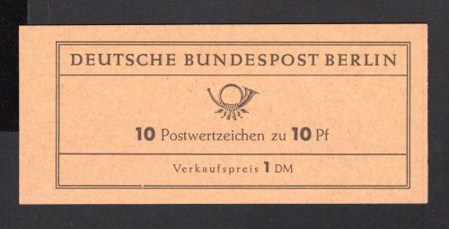 Berlin Markenheftchen MiNr. MH 3 d postfrisch ungeöffnet
