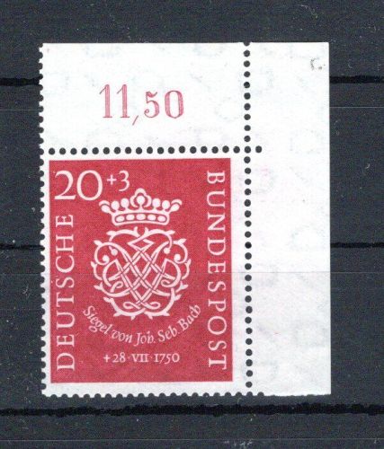 Bund MiNr. 122 Eckrand or postfrisch ungefaltet