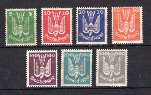 Weimar MiNr. 344X-350X postfrisch 348-350 geprüft Schlegel