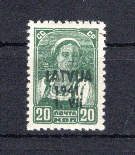 Dt. Besetzung WK II Lettland MiNr. 4 x postfrisch