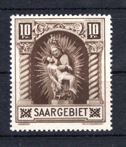 Saargebiet MiNr. 103 II Falz Kurzbefund Ney