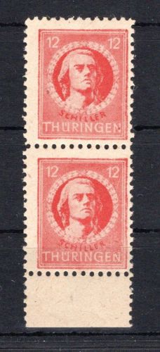 SBZ Thüringen MiNr. 97 A X bt PF V (1x) gestempelt geprüft Ströh