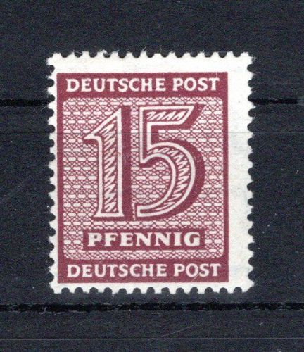 SBZ West-Sachsen MiNr. 133 Yb Falz geprüft Ströh