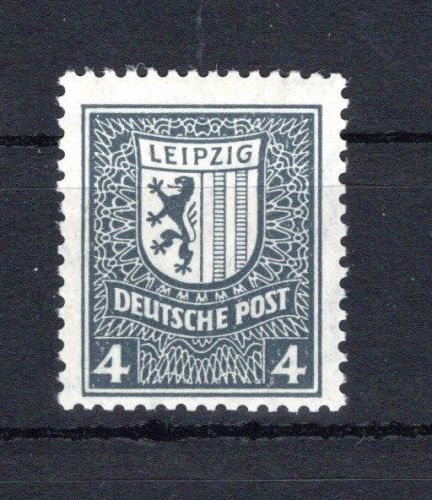 SBZ West-Sachsen MiNr. 151 X Falz