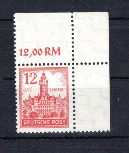 SBZ West-Sachsen MiNr. 155 Y III postfrisch geprüft Ströh