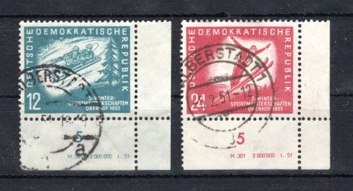 DDR MiNr. 280-281 DV Vollstempel